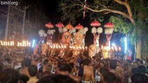 Peruvanam Mahadeva Temple Pooram 2019