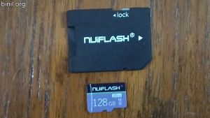 Nuiflash 128 GB Micro SD Card