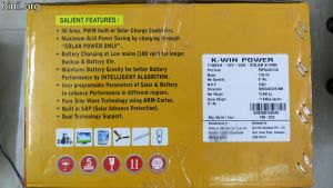 K-Win True Solar Hybrid PCU 1100 Review