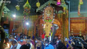 Paramekkavu Bagavathi Temple Vela on 7th Jan 2022