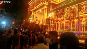 Paramekkavu Bagavathi Temple Vela on 7th Jan 2022