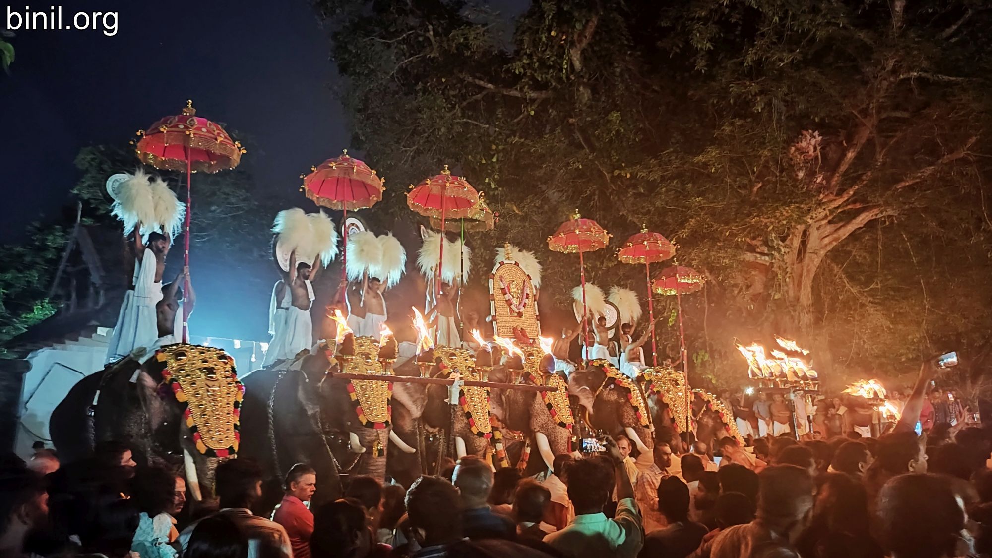 Peruvanam Pooram come for the world famous melams Binil's Travelogue
