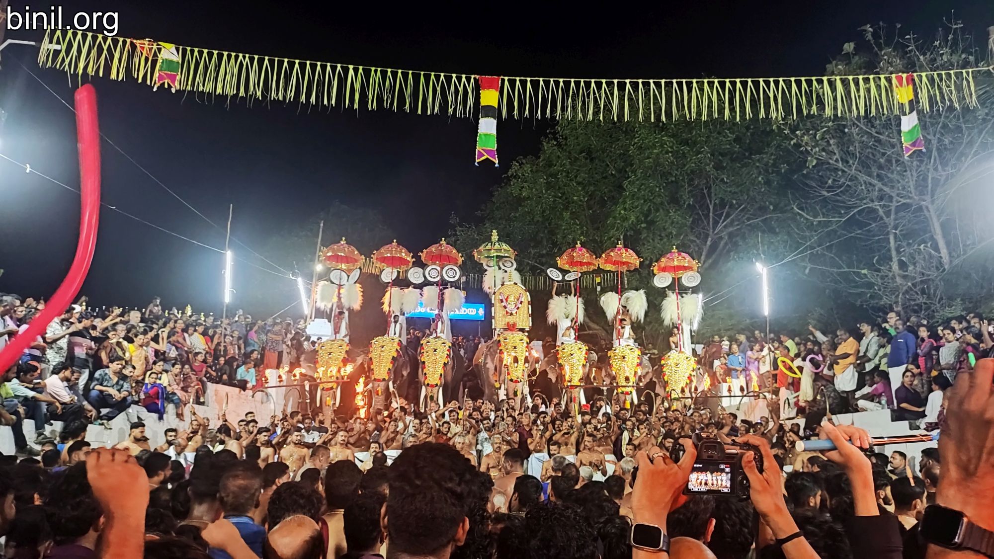 Peruvanam Pooram come for the world famous melams Binil's Travelogue