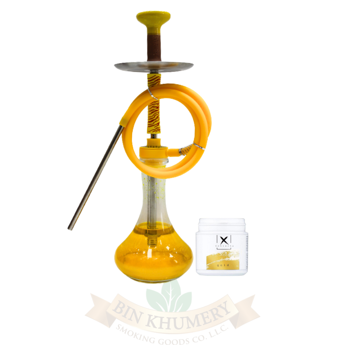 Corsair Lava Hookah with Base color ( RED - YELLOW )