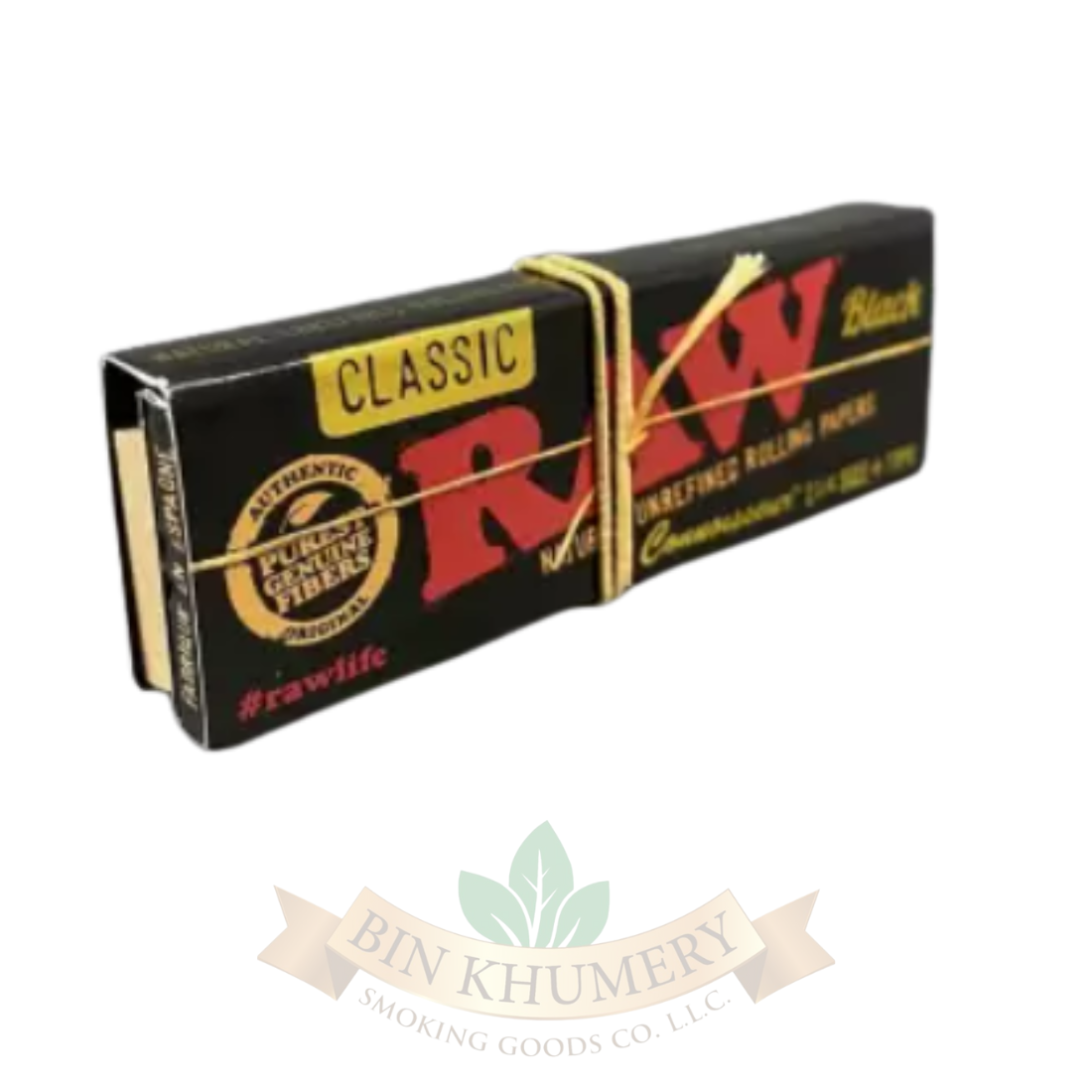  Raw Unrefined Classic 1.25 1 1/4 Size Cigarette