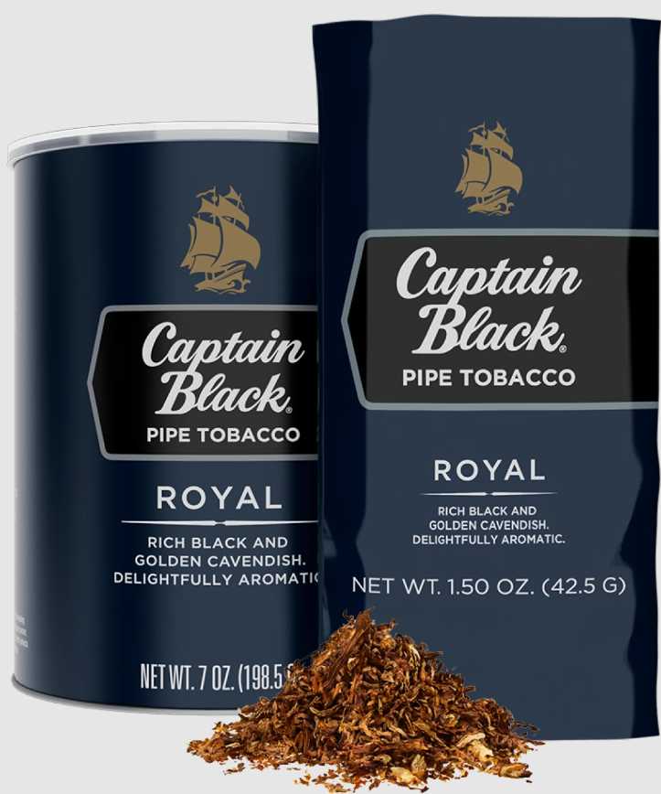 CAPTAIN BLACK PIPE TOBBACO ROYAL