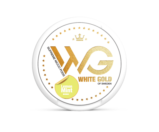 White Gold Lemon Mint 10 mg