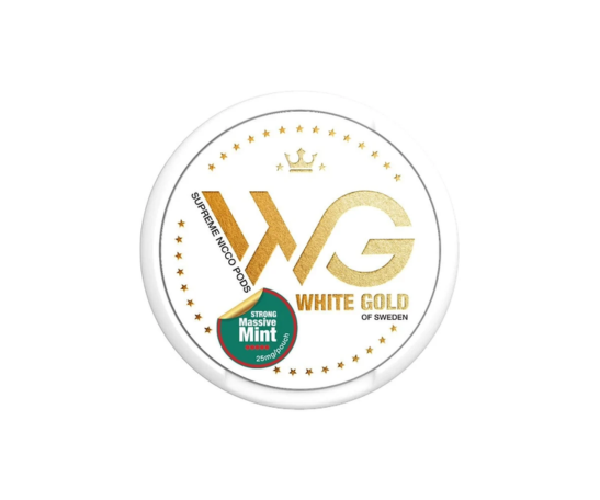 White Gold Strong Massive Mint 10 mg