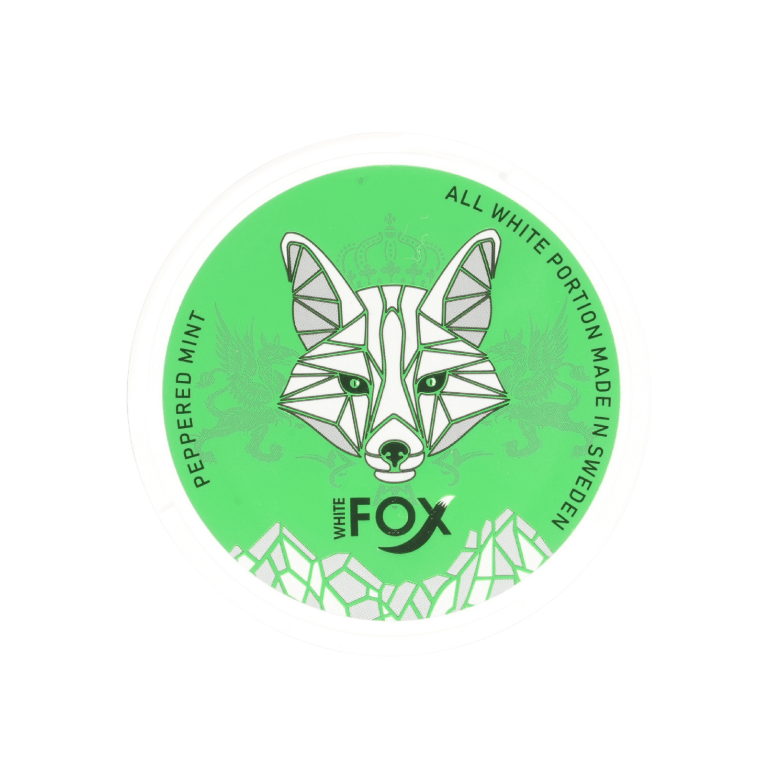 WHITE FOX PEPPERED MINT NICOTINE POUCHES