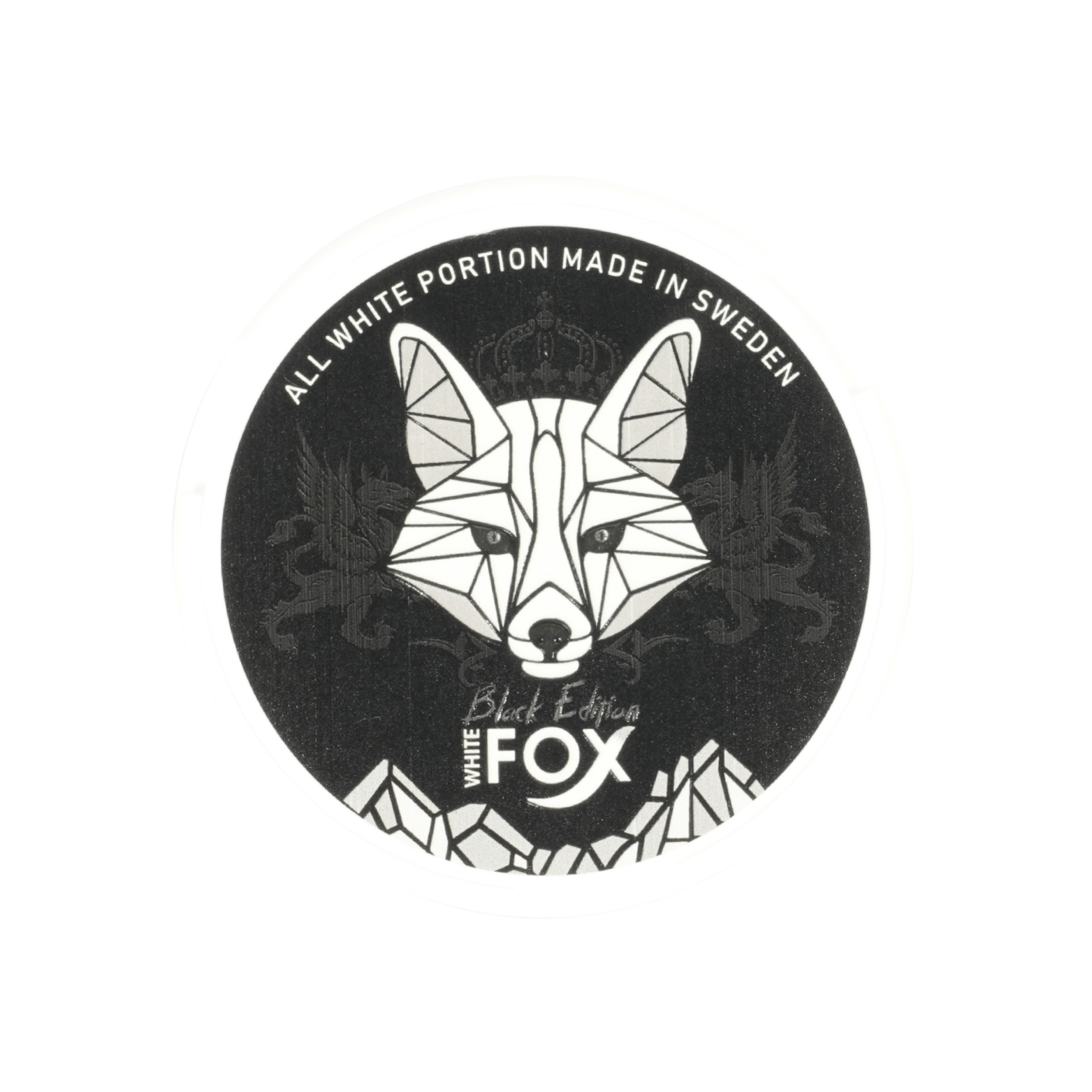 WHITE FOX BLACK EDITION NICOTINE POUCHES