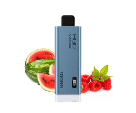 HQD Raspberry Watermelon (10,000 puffs)