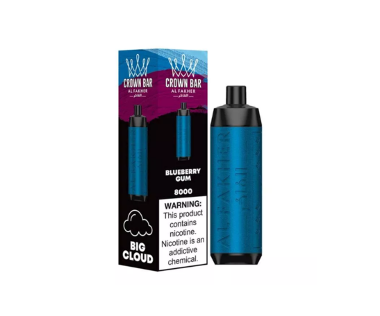 Al Fakher Blueberry Gum (8,000 puffs)