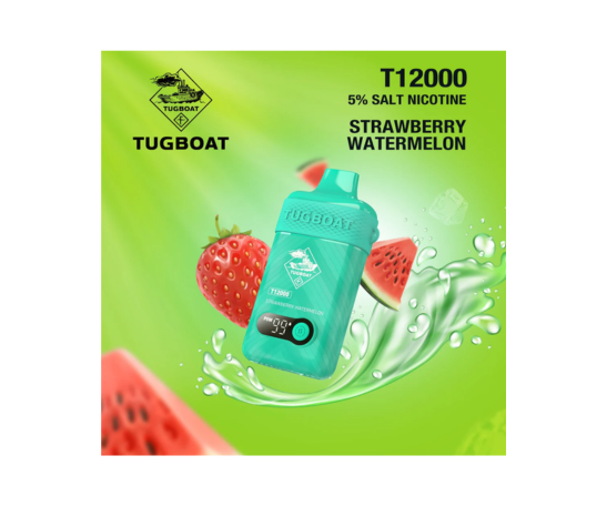 Tugboat Strawberry Watermelon (12,000 Puffs)