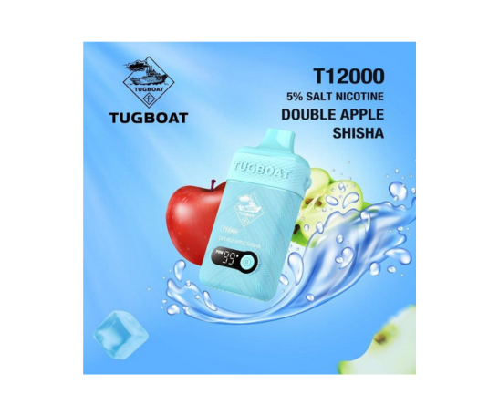 Tugboat Double Apple Shisha