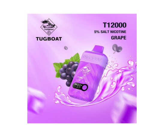 Tugboat Grape (12,000 Puffs)