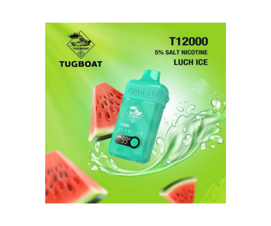 Tugboat Lush Ice (12,000 Puffs)