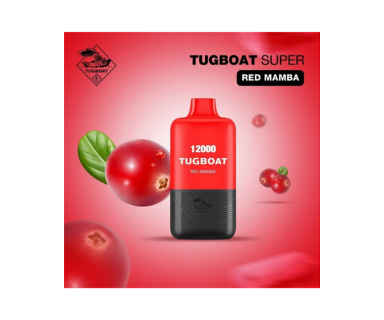 Tugboat Red Mamba (12,000 Puffs)