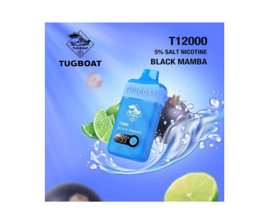 Tugboat Black Mamba (12,000 Puffs)