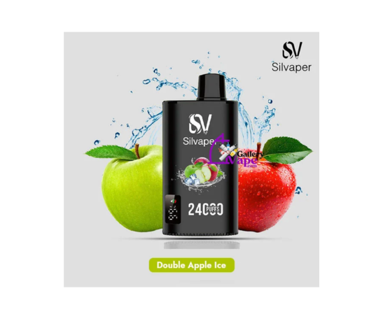 Silvapor Double Apple Ice (24,000 Puffs)