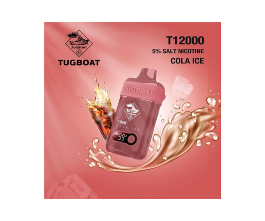 Tugboat Cola Ice (12,000 Puffs)