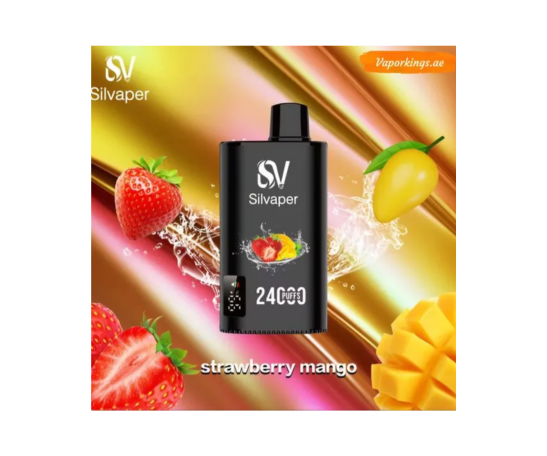 Silvapor Strawberry Mango (24,000 Puffs)