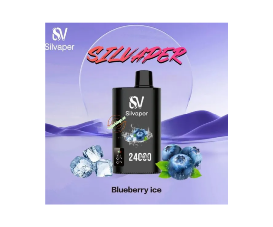 Silvapor Blueberry Ice (24,000 Puffs)