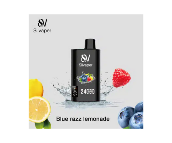 Silvapor Blue Razz Lemonade (24,000 Puffs)