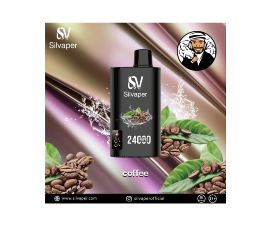 Silvapor Coffee (24,000 Puffs)