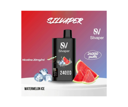 Silvapor Watermelon Ice (24,000 Puffs)