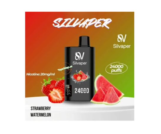 Silvapor Strawberry Watermelon (24,000 Puffs)