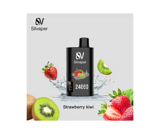 Silvapor Strawberry Kiwi (24,000 Puffs)