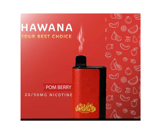 Hawana Pom Berry (6.5k Puffs)