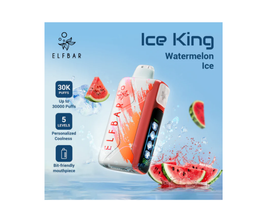 Elfbar Watermelon Ice (30k Puffs)