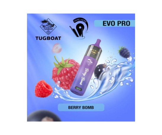 Tugboat Berry Bomb EVO PRO (15K Puffs)
