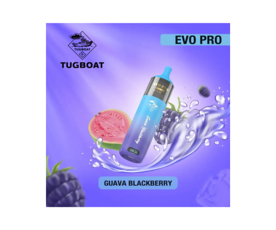 Tugboat Guava Blackberry Evo Pro(15K Puffs)