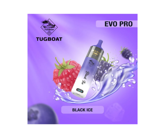 Tugboat Black Ice Evo Pro (15k Puffs)