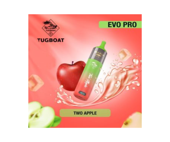 Tugboat Two Apple Evo Pro (15k Puffs)