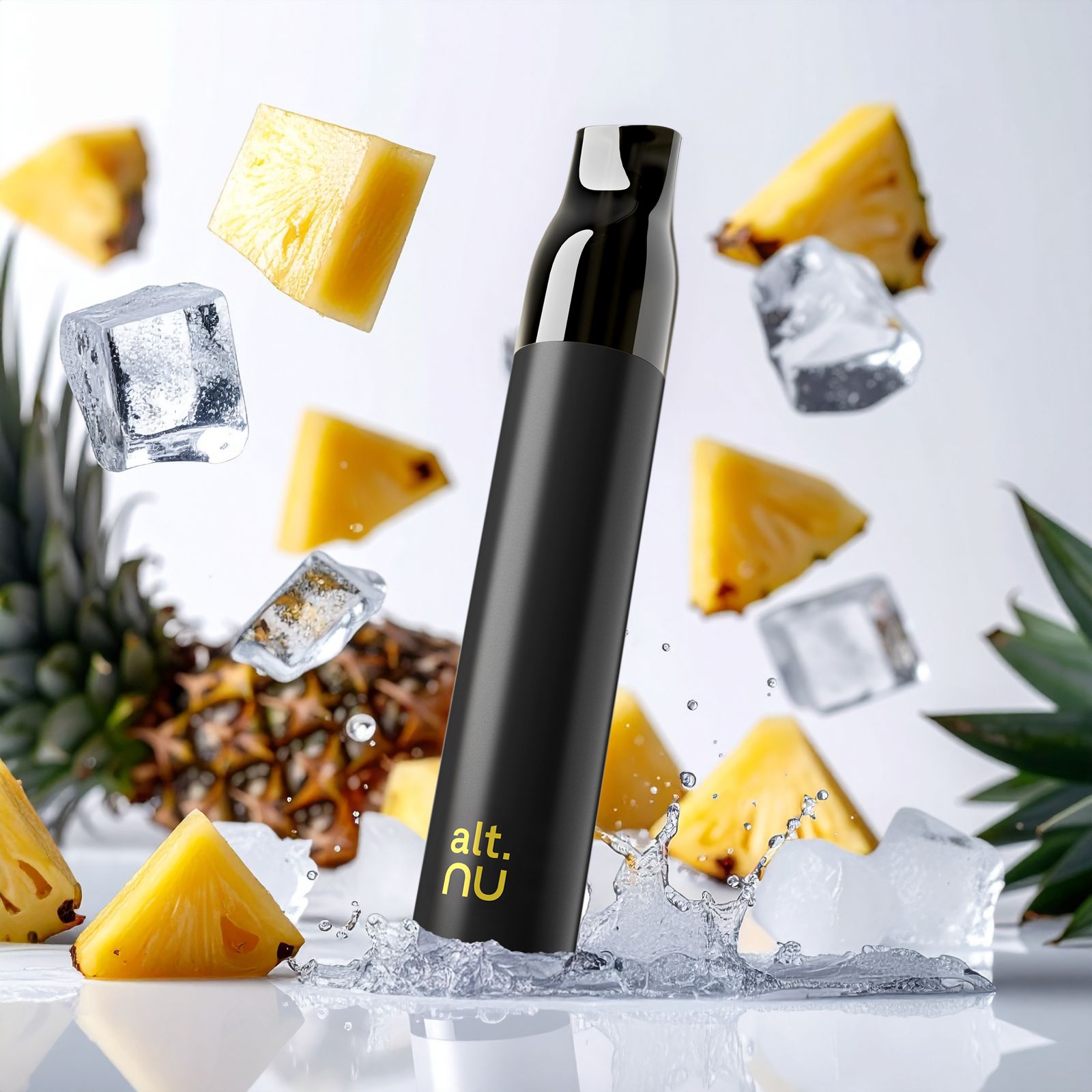 Alt NU 8000 Puffs 20mg Disposable Vape PINEAPPLE ICE