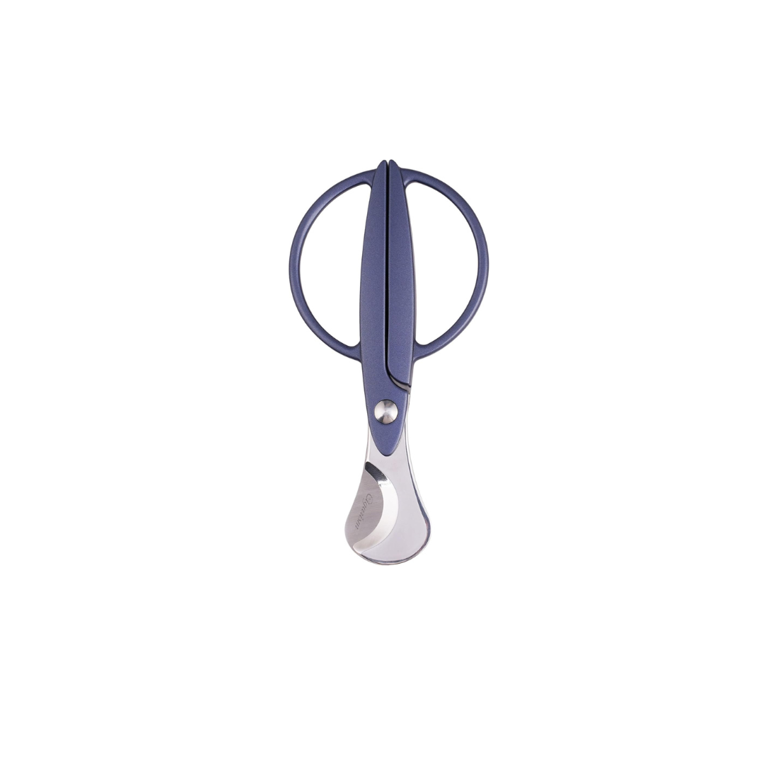Cigar Scissors Cigar Cutter, Germany 4116 Stainless Steel Blades W/Leather Case (Matt Blue)