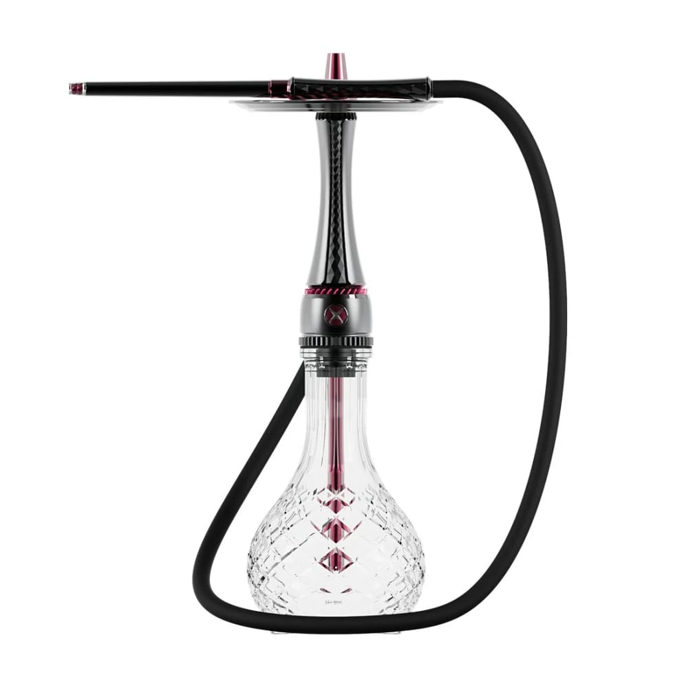 Maxx Royal Ruby Black Hookah Set