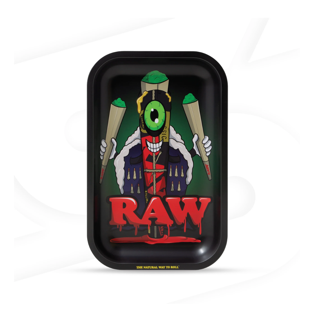RAW Black Cone Monster Rolling Tray