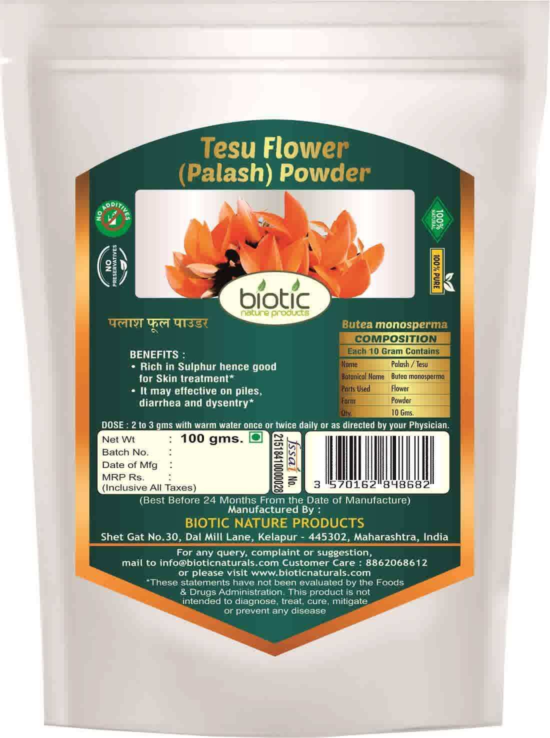 Buy Biotic Palash Flower Powder Online | Herbs for swelling sprains joint pains | Herbs for menstrual cramps Buy Biotic Palash Flower Powder Online | Herbs for swelling sprains joint pains | Herbs for menstrual cramps