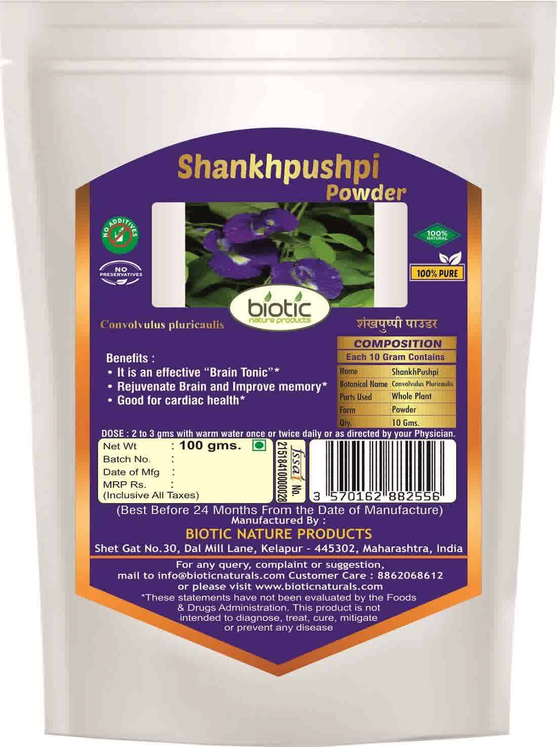Buy Biotic Shankhpushpi Powder Online | Best Herbal Powder for Improve Memory | Herbal Powder for Cardiac Health Buy Biotic Shankhpushpi Powder Online | Best Herbal Powder for Improve Memory | Herbal Powder for Cardiac Health