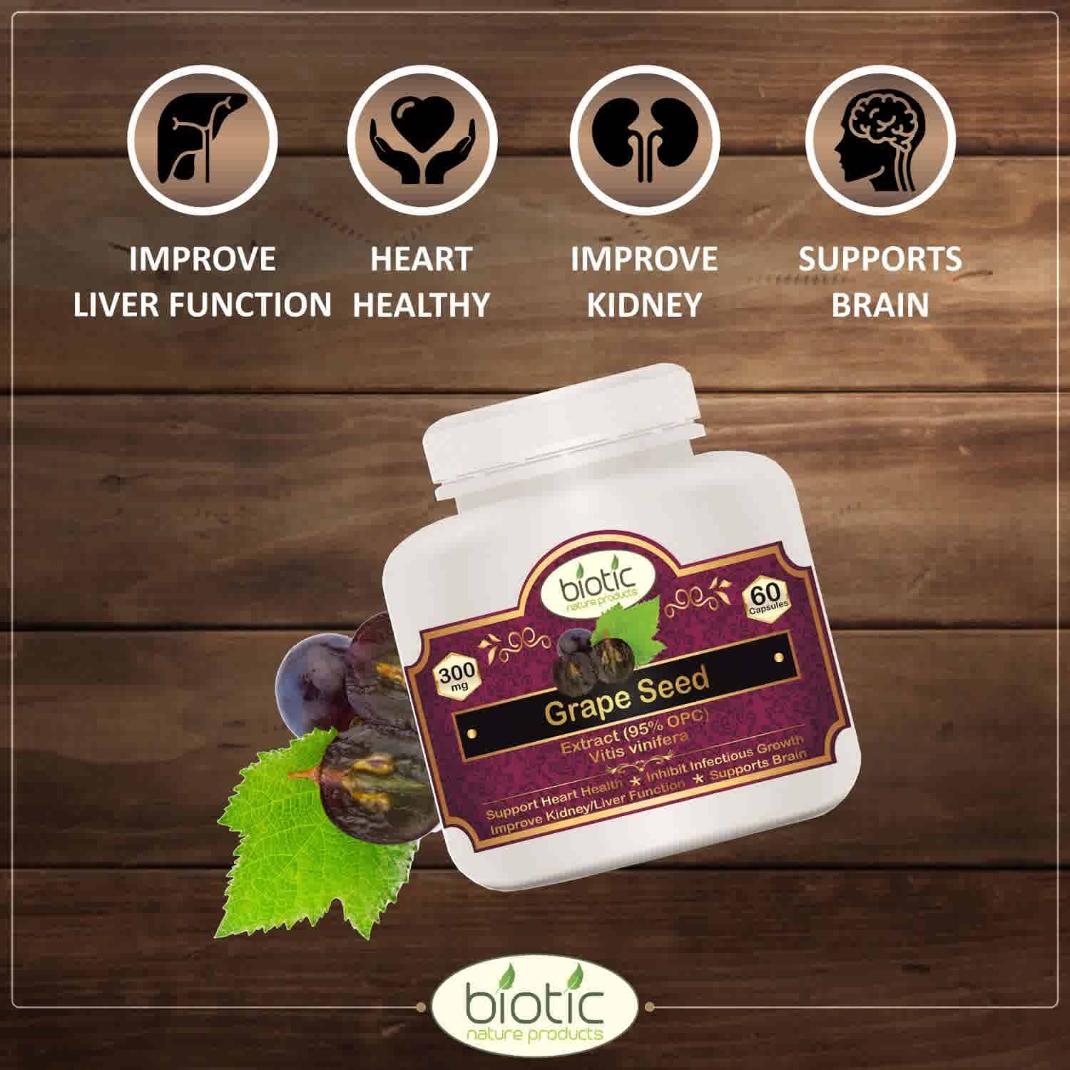 Grape Seed Capsules, Neem Extract Capsules and Andrographis paniculata