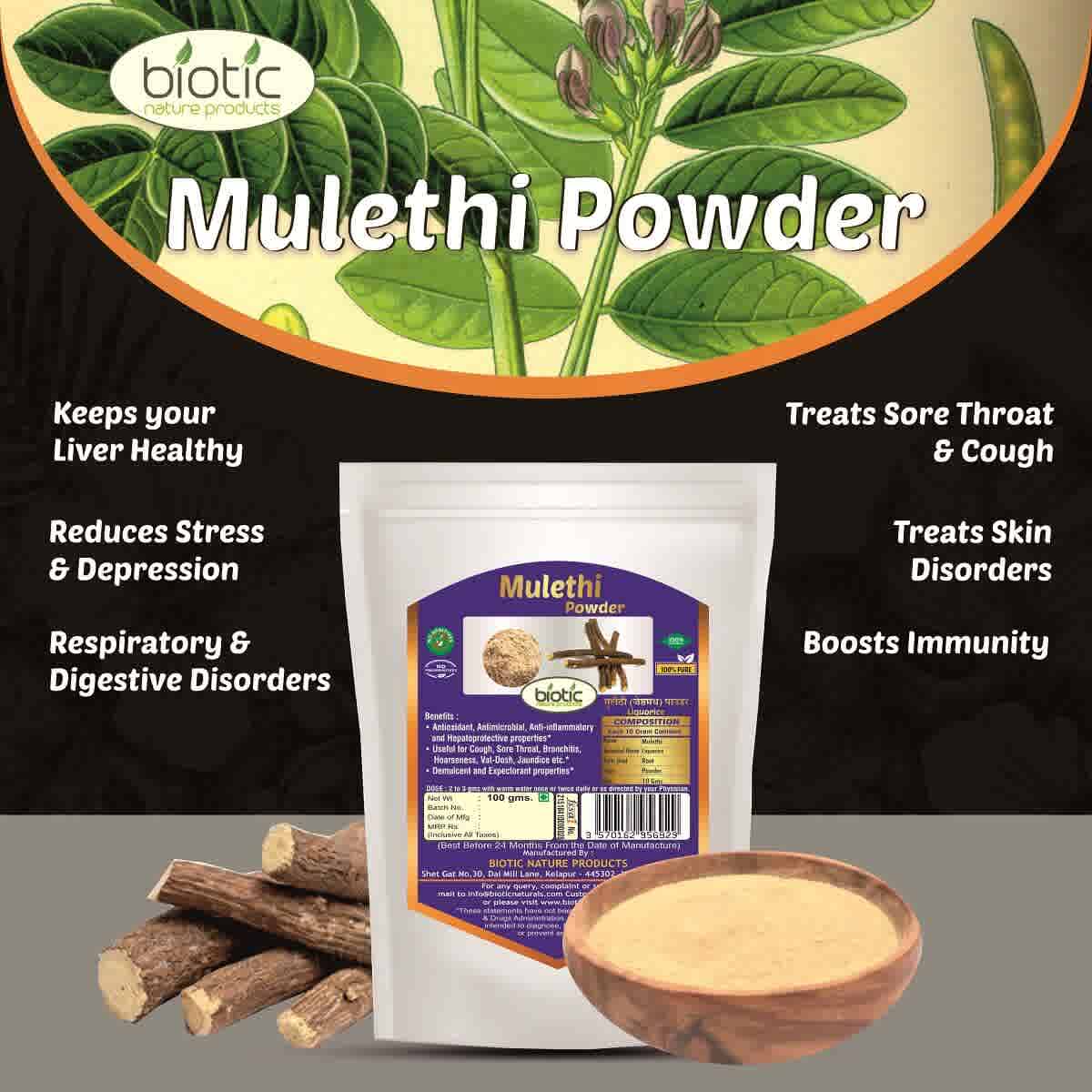 Buy Biotic Mulethi Powder (Liquorice) Online at Best Price | Herbal powder for cough throat asthma | Herbal Powder for digestive health Buy Biotic Mulethi Powder (Liquorice) Online at Best Price | Herbal powder for cough throat asthma | Herbal Powder for digestive health