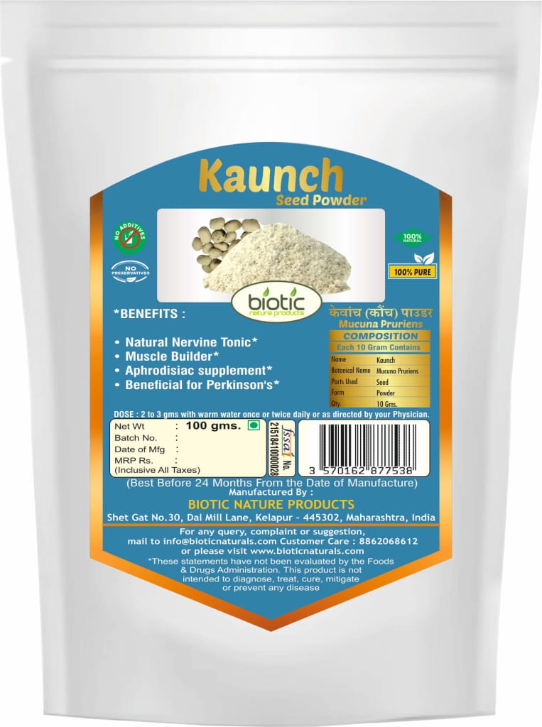 Buy Kaunch Beej Powder Online | Ayurvedic Powder for ...