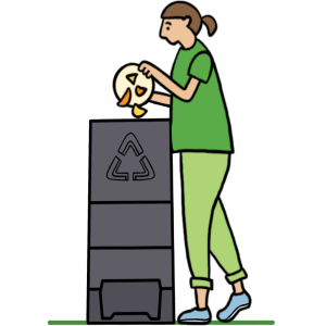 Adding kitchen wastes to Bioverter