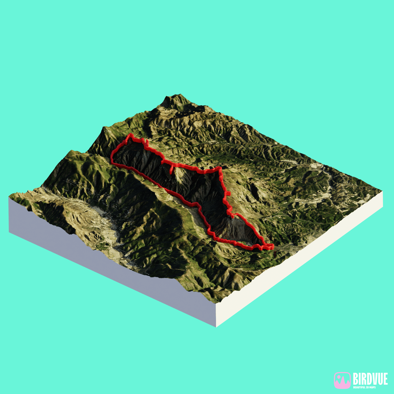 3D map of itayg1 (merged) - Birdview