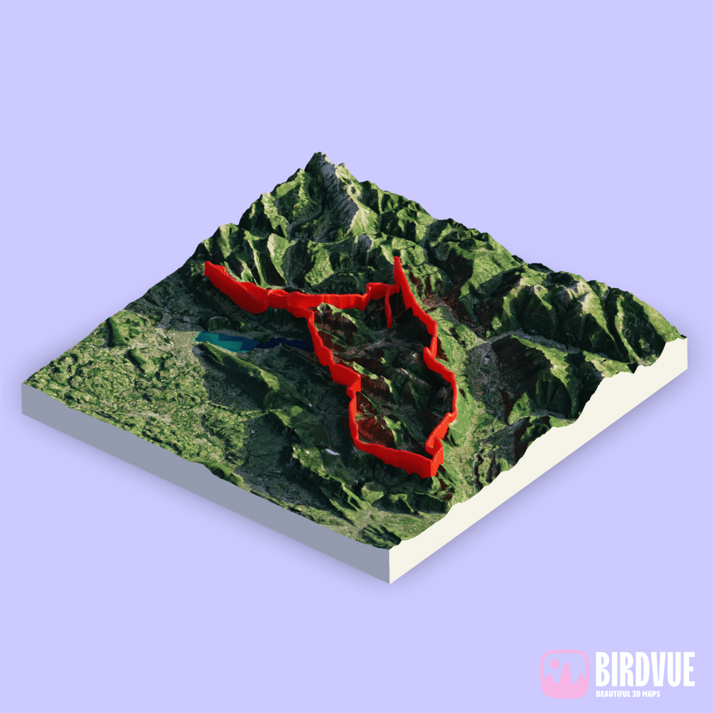 3d map of tour_des_bauges