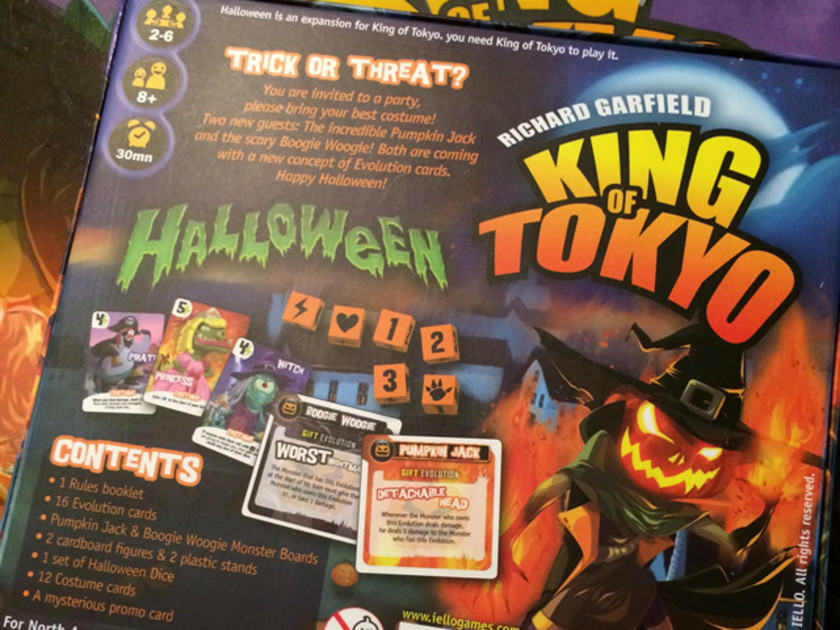 King of Tokyo back